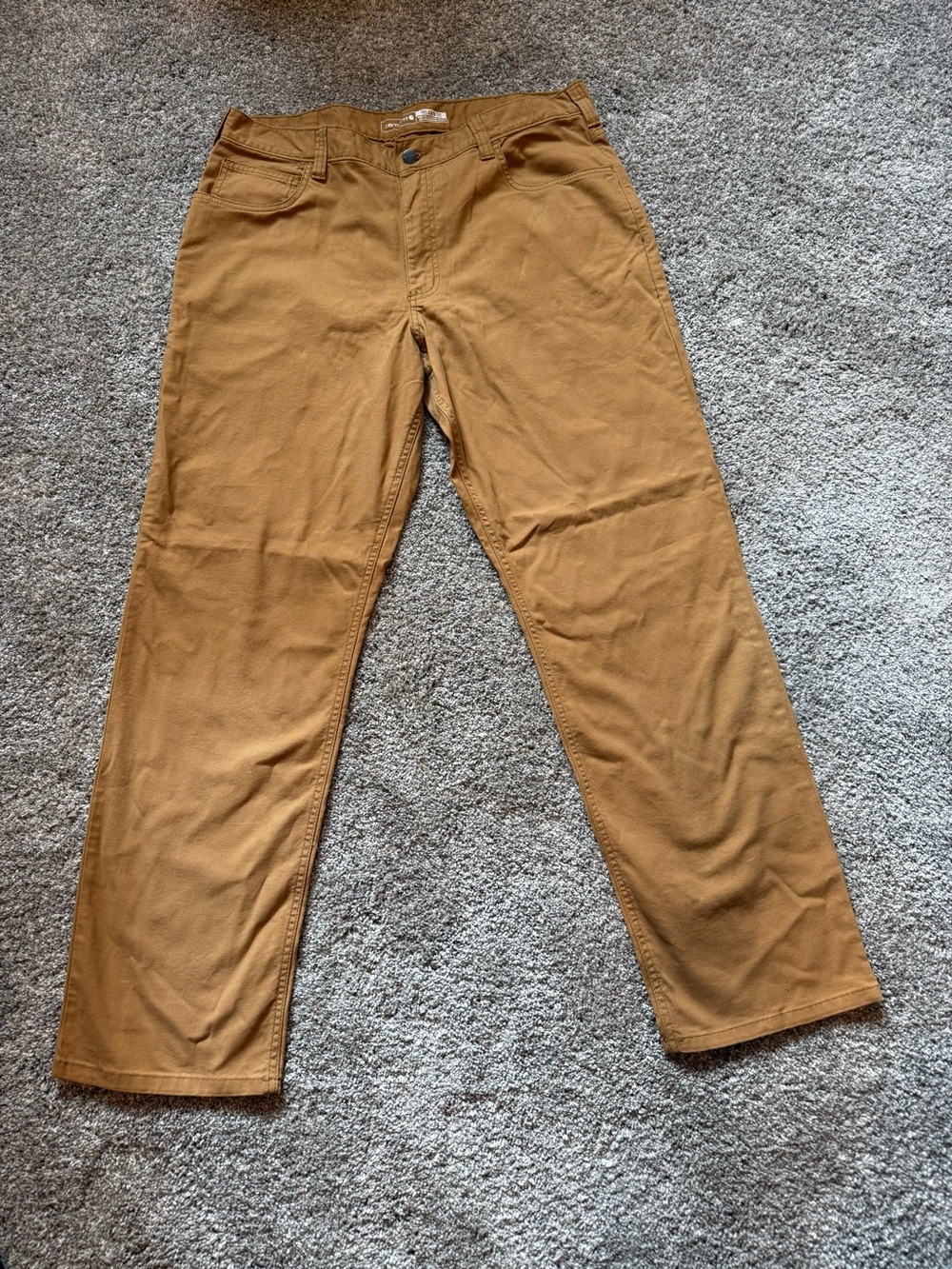 Carhartt Rugged Flex Relaxed Fit Canvas 5-Pocket Work Pants - NWT - Men’s 36x32